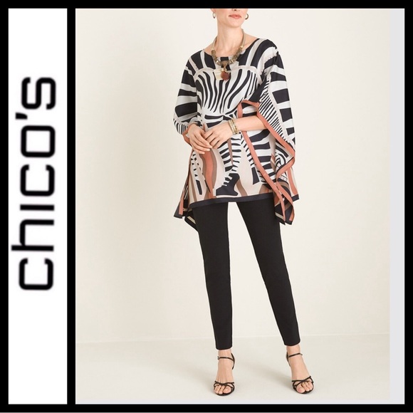 NWT Chico’s Tech Stretch Slim Ankle Pants - Picture 2 of 7